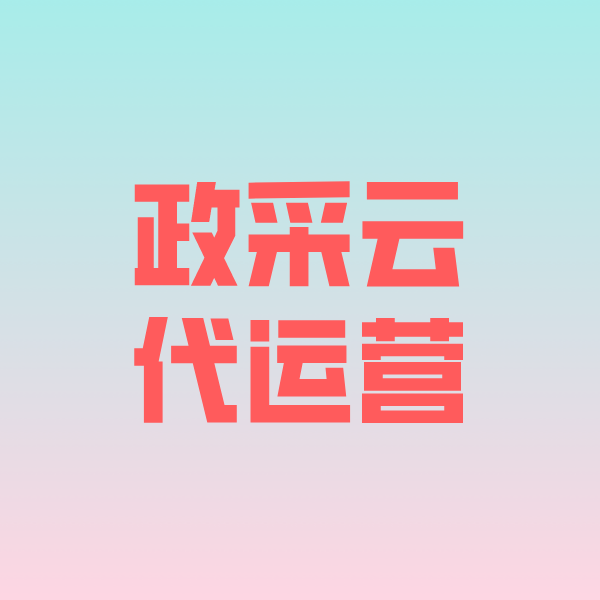 天坛街道政采云代运营